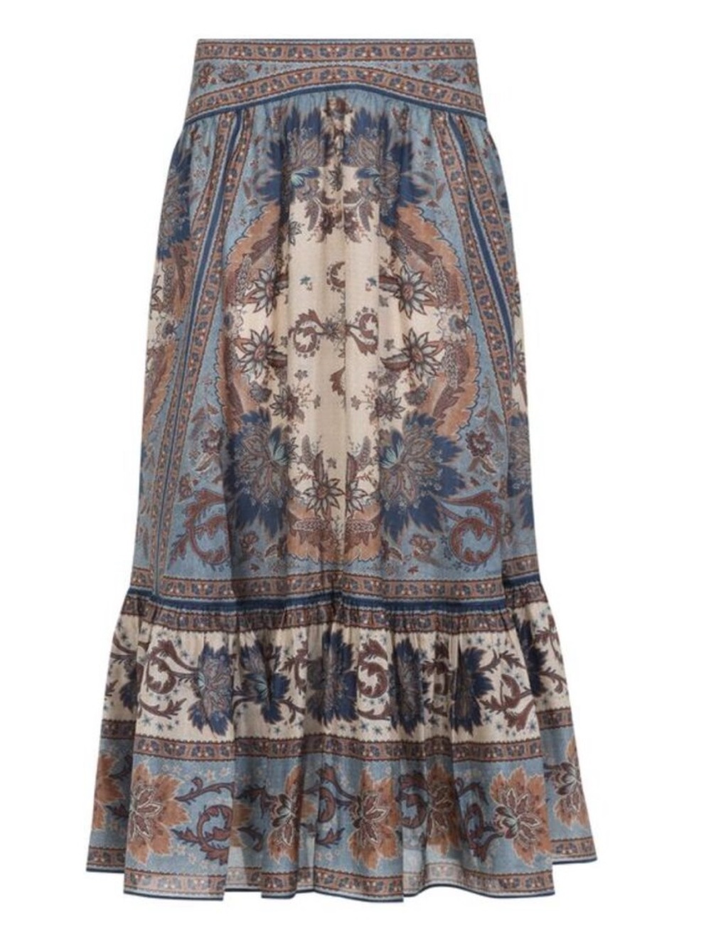Zimmerman Ascension Tiered Midi Skirt